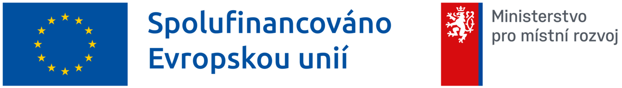 Spolufinancováno Evropskou unií. Ministerstvo pro místní rozvoj.